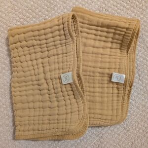 Lou Lou & Company Cloud Muslin Burp Cloth - Honey